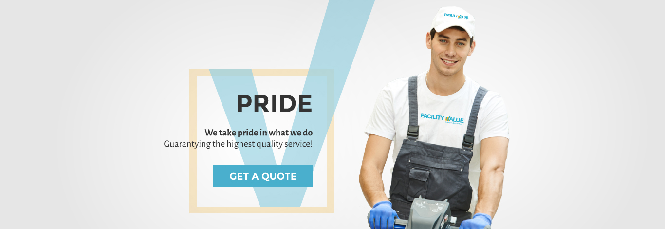 Pride in what we do Guarantying the highest quality service.
